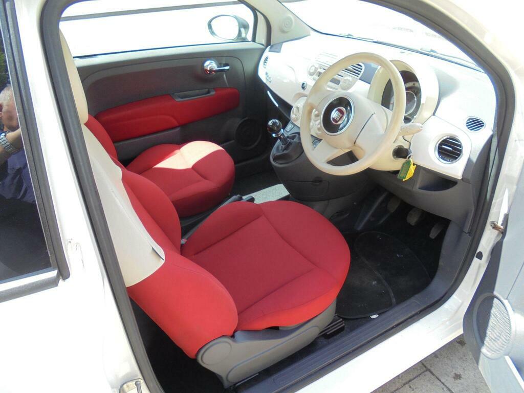 Fiat 500 1.2 Lounge White #6