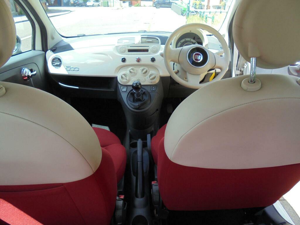Fiat 500 1.2 Lounge White #7