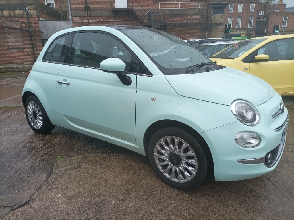 Fiat 500 1.2 Lounge Green