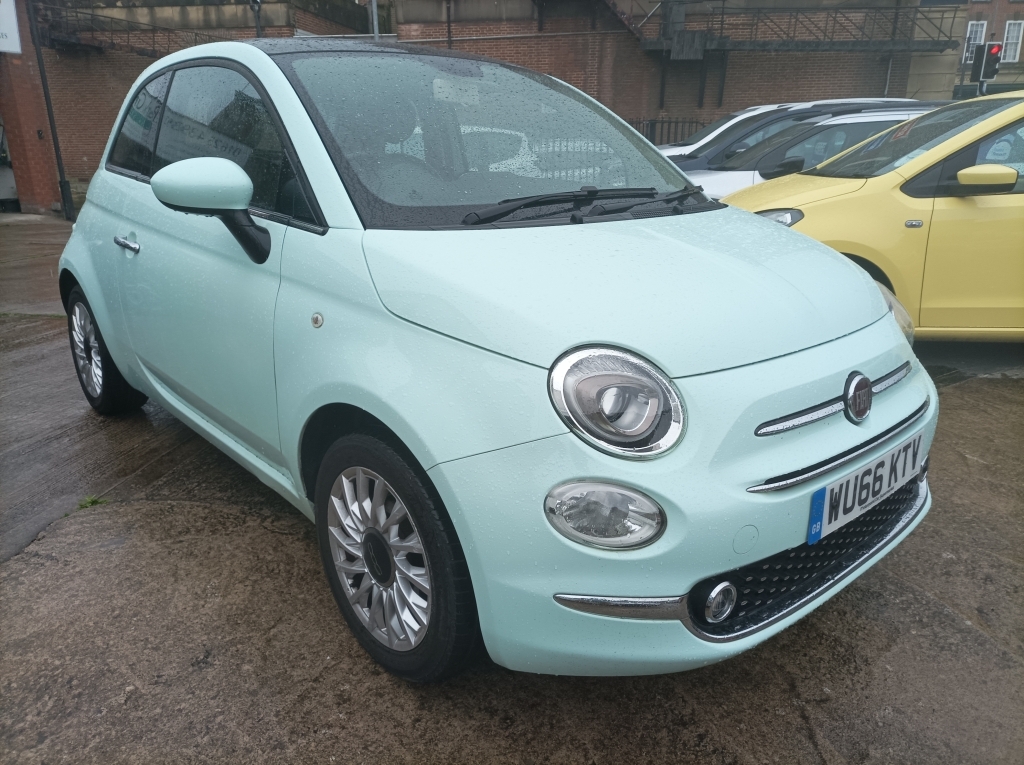 Fiat 500 1.2 Lounge WU66KTV Green #4