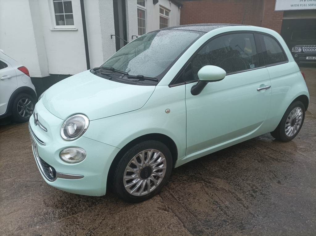 Fiat 500 1.2 Lounge WU66KTV Green #3