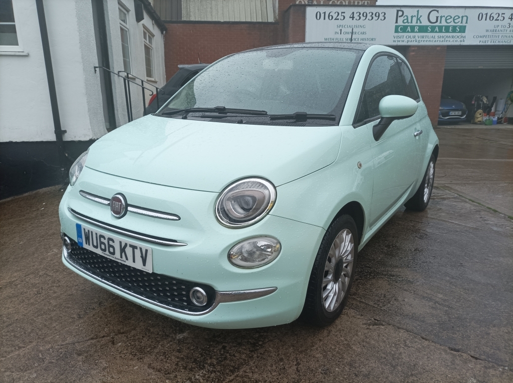 Fiat 500 1.2 Lounge WU66KTV Green #6