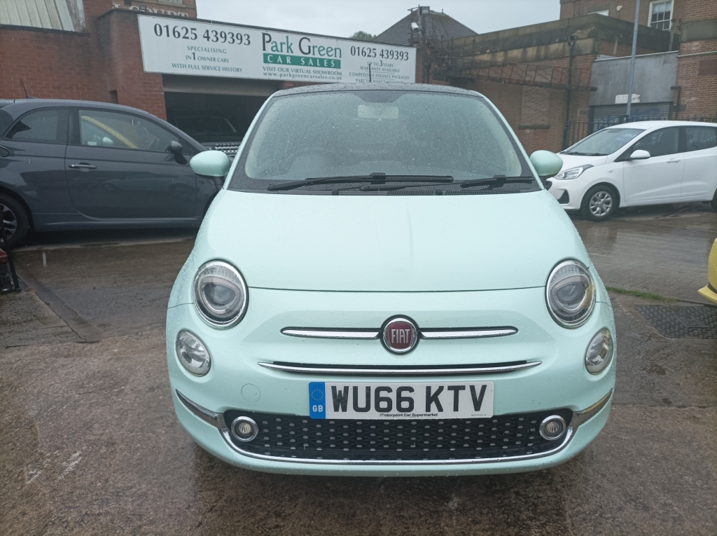 Fiat 500 1.2 Lounge WU66KTV Green #2
