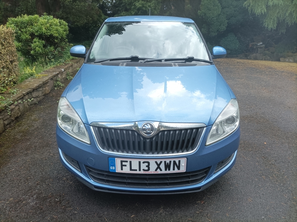 Skoda Fabia Hatchback 1.2 Se 201313 Blue #2