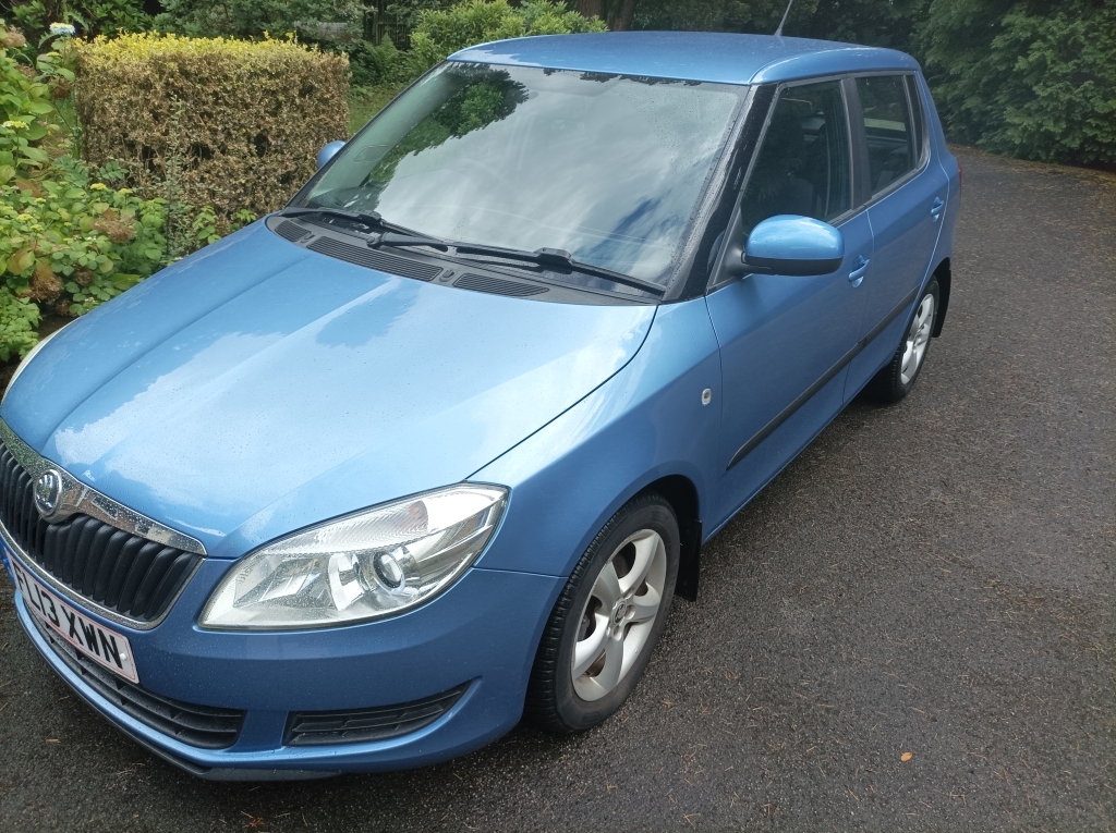 Skoda Fabia Hatchback 1.2 Se 201313 Blue #3