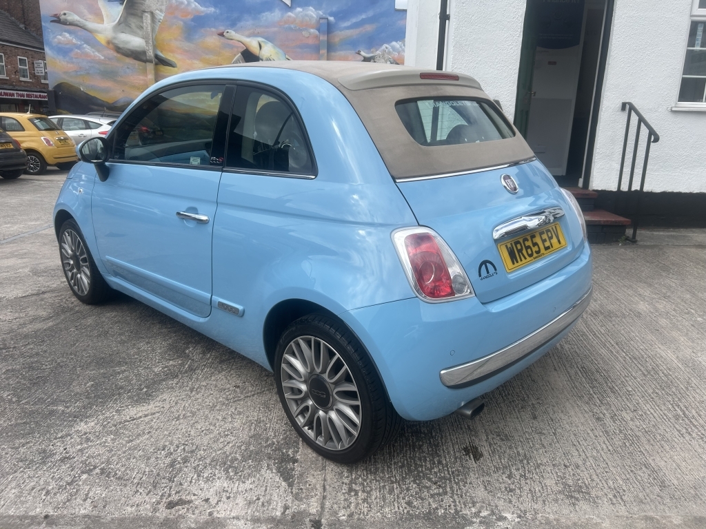 Fiat 500C 1.2 Lounge Blue #2