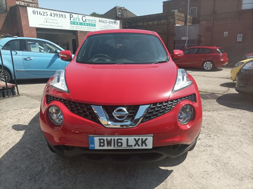 Nissan Juke 1.6 Visia Red #2