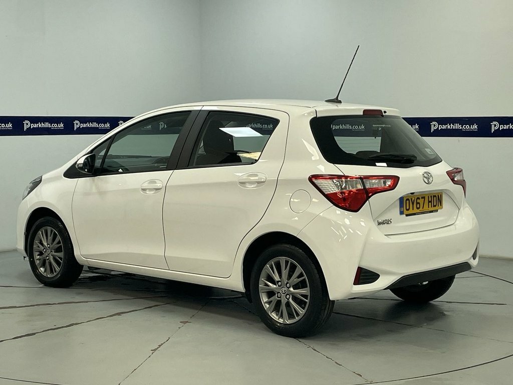 Toyota Yaris 1L Icon OY67HDN White #3