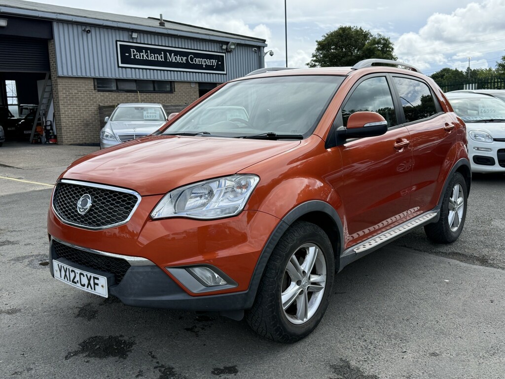 SsangYong Korando 2.0 D Ex Red
