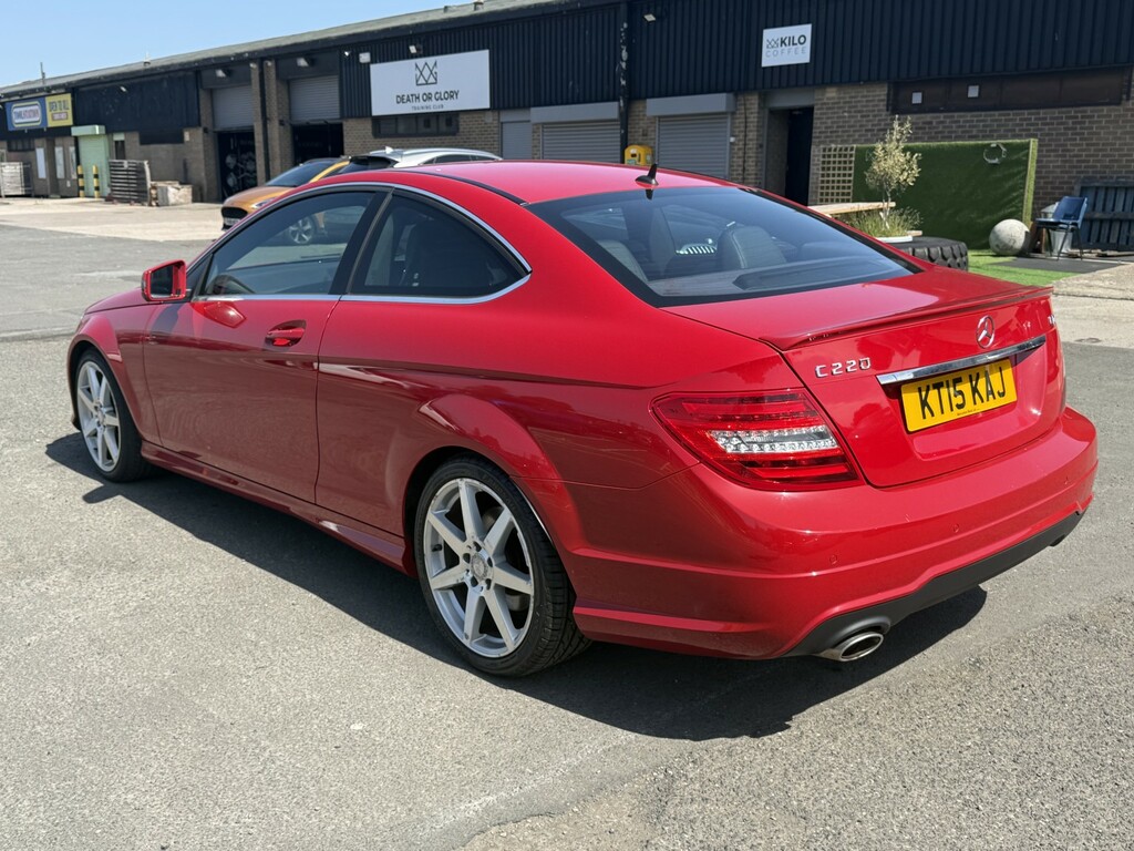 Mercedes-Benz C Class 2.1 C220 Cdi Amg Sport Edition Red #4