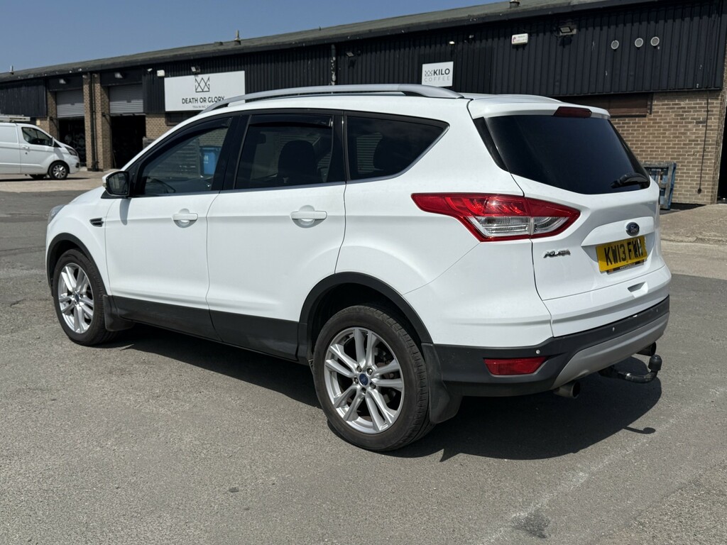 Ford Kuga 2.0 Tdci Titanium X White #4