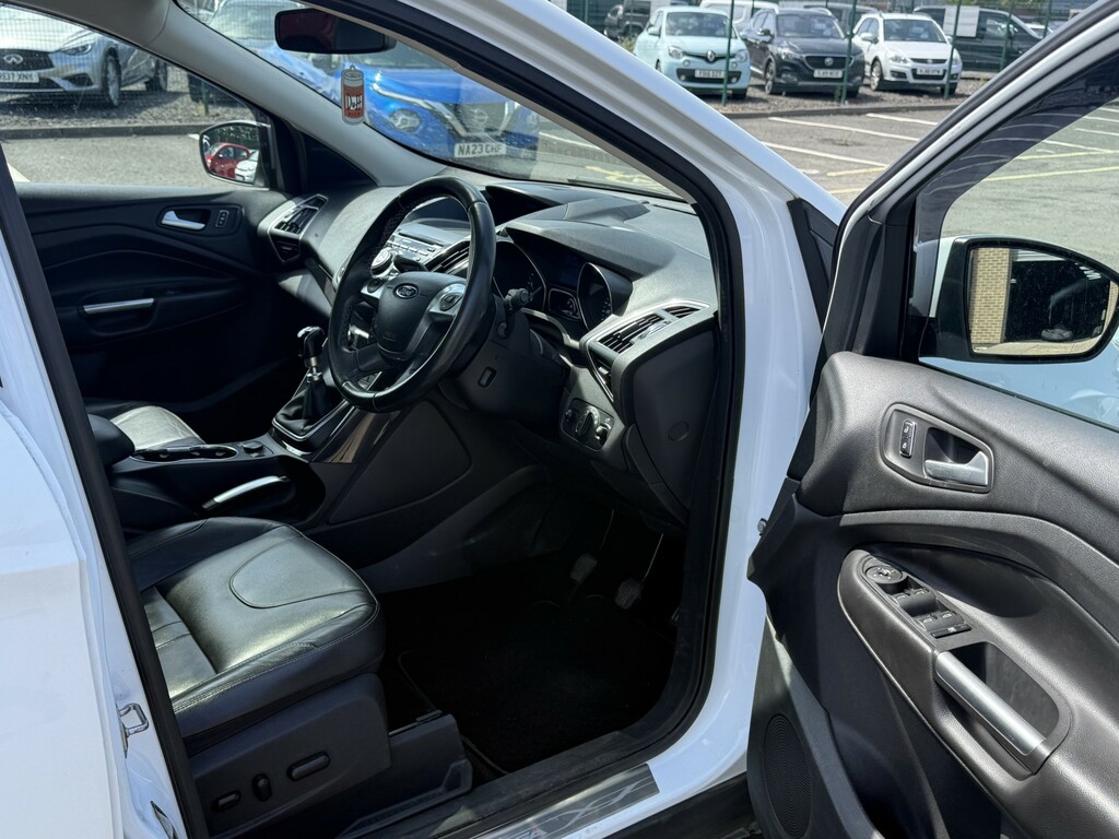 Ford Kuga 2.0 Tdci Titanium X White #5