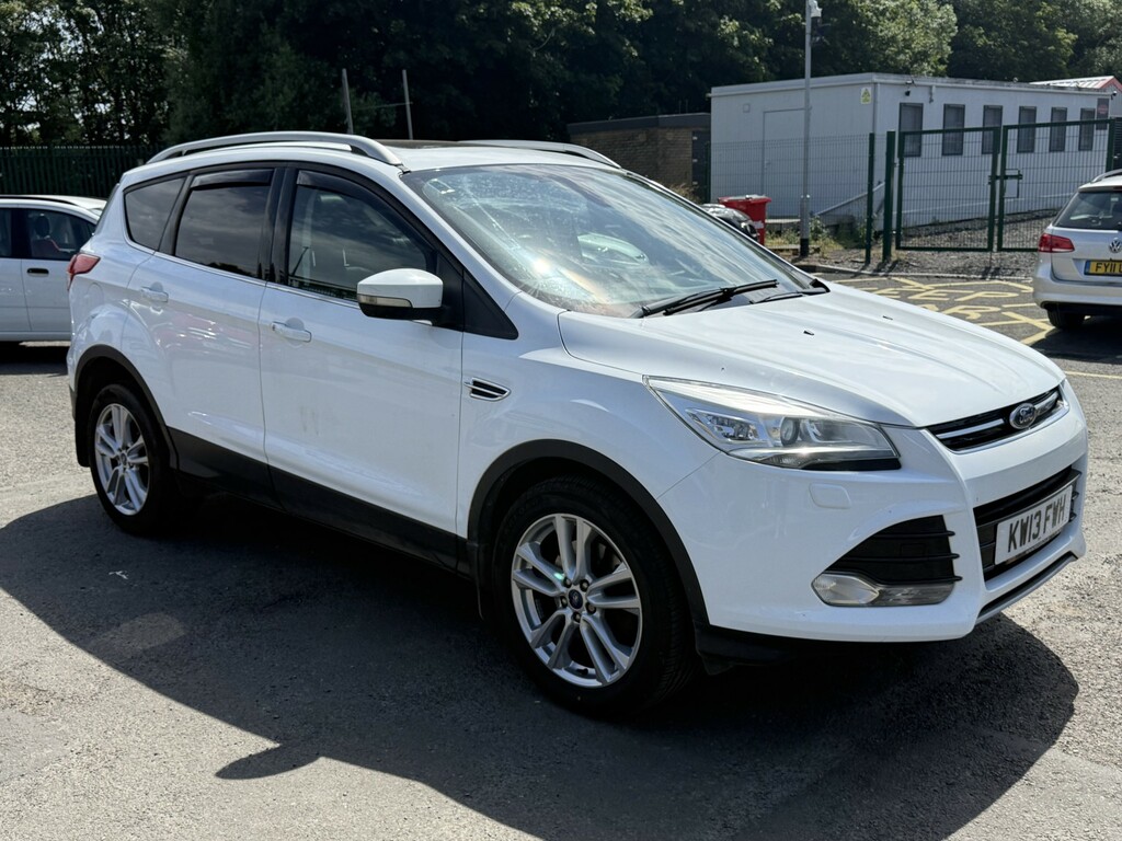 Ford Kuga 2.0 Tdci Titanium X White #2