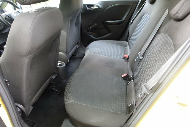 Vauxhall Corsa 1.2I Sting Hatchback Euro 6 70 VO16ZTK Yellow #5