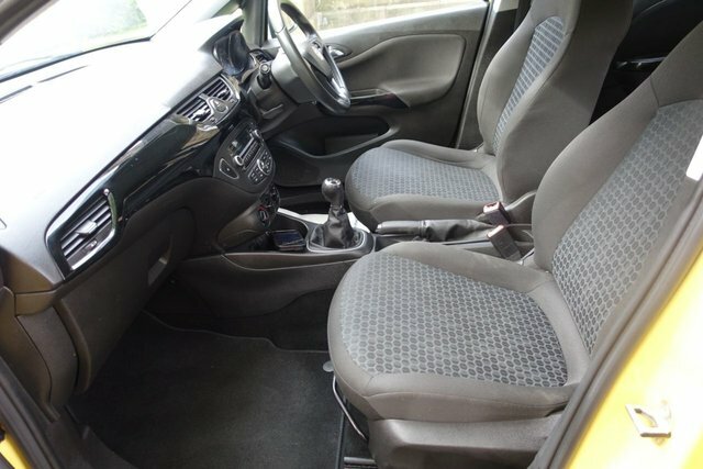 Vauxhall Corsa 1.2I Sting Hatchback Euro 6 70 VO16ZTK Yellow #2