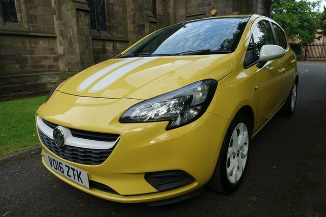 Vauxhall Corsa 1.2I Sting Hatchback Euro 6 70 Yellow
