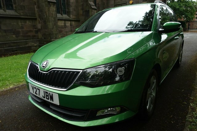 Skoda Fabia 1.4 Tdi Se Estate Euro 6 Ss Blue
