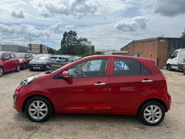 Kia Picanto Hatchback RJ61OUB Red #5