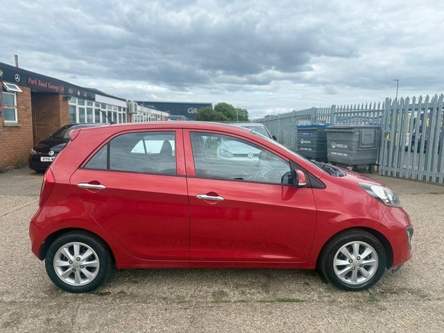 Kia Picanto Hatchback RJ61OUB Red #3