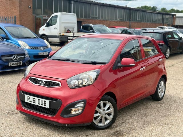 Kia Picanto Hatchback RJ61OUB Red #6