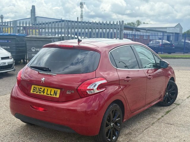 Peugeot 208 Hatchback BU64LLN Red #3