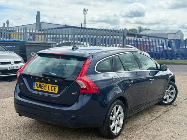 Volvo V60 Estate KM65LGE Blue #2
