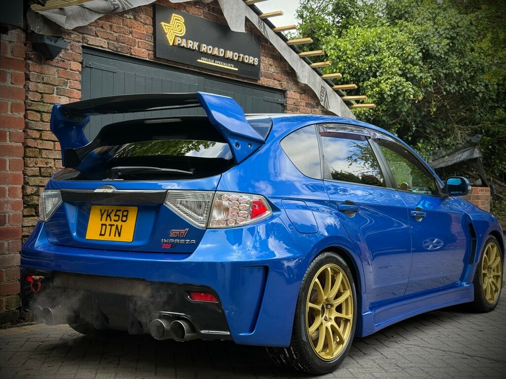 Subaru WRX STI Hatchback Grb Jdm 2.0 Blue #6
