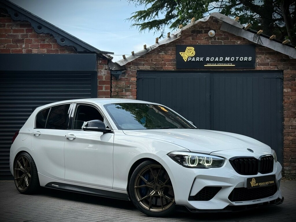 BMW 1 Series M140i Shadow Edition Step Hatchback Petro White #3