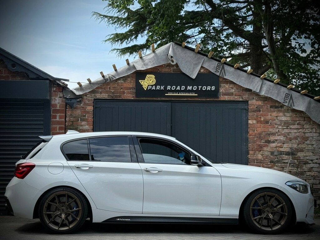 BMW 1 Series M140i Shadow Edition Step Hatchback Petro White #6