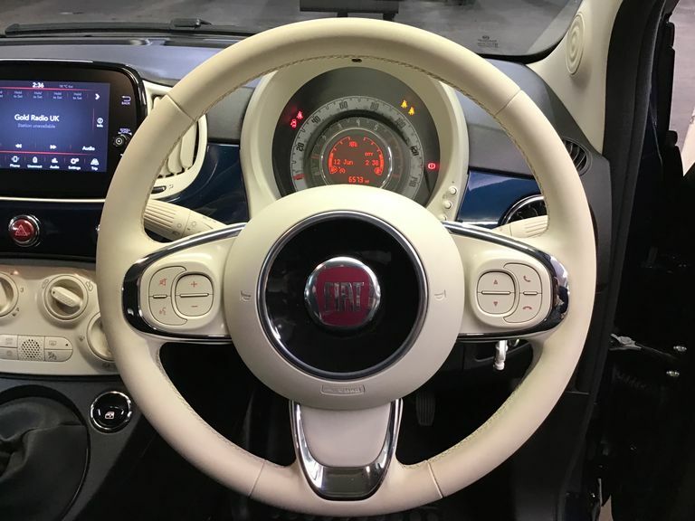 Fiat 500 Hatchback Red #17