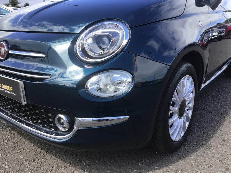 Fiat 500 Hatchback Red #28