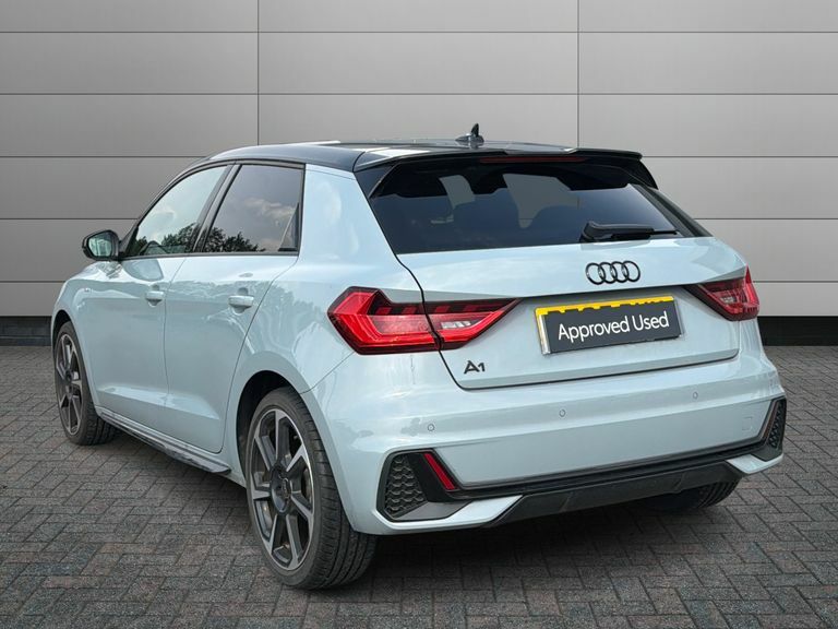 Audi A1 1.0 Tfsi 30 S Line Sportback S Tronic E YX75KEJ Blue #18