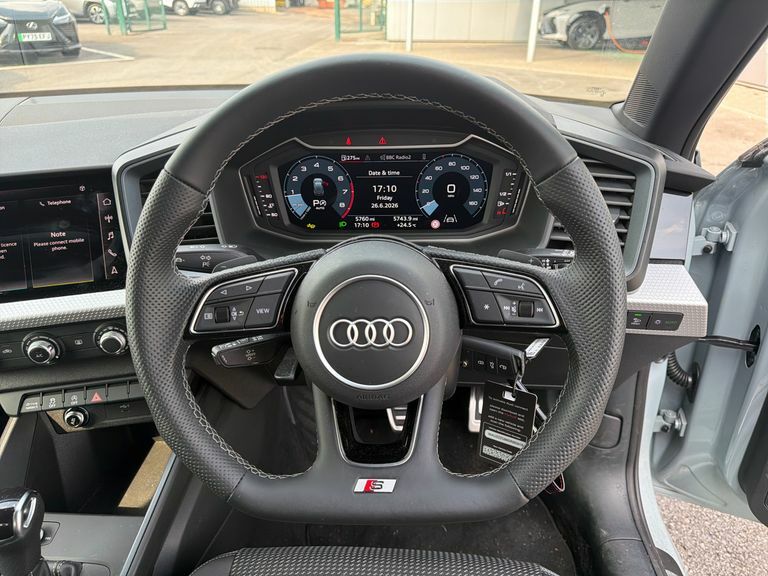 Audi A1 1.0 Tfsi 30 S Line Sportback S Tronic E YX75KEJ Blue #13
