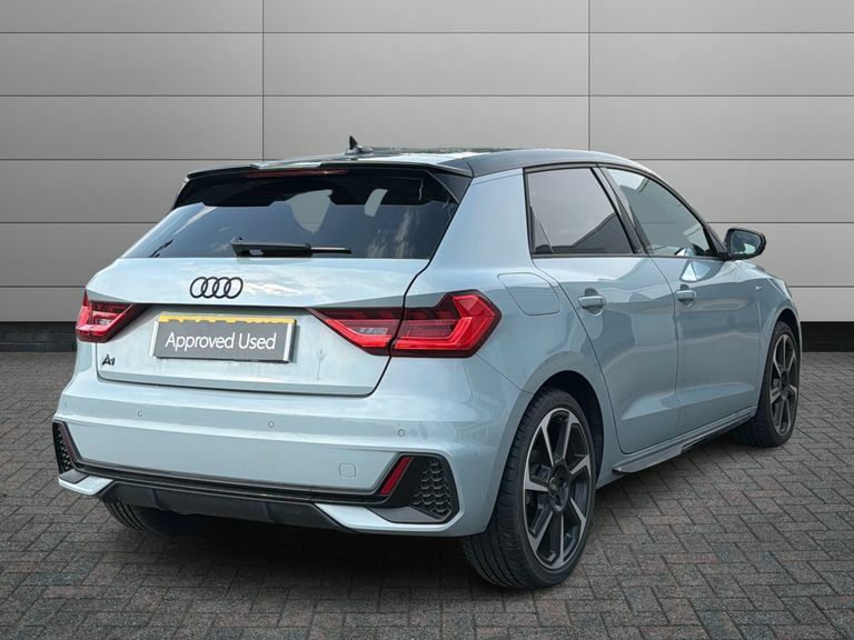 Audi A1 1.0 Tfsi 30 S Line Sportback S Tronic E YX75KEJ Blue #2