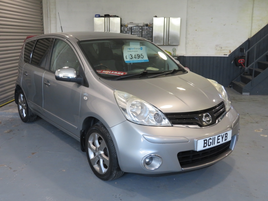 Nissan Note 1.4 N-tec Silver #3
