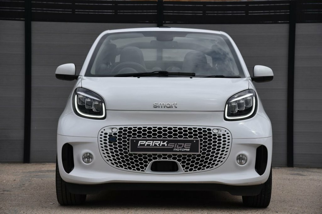 Smart Fortwo Cabrio Convertible White #4