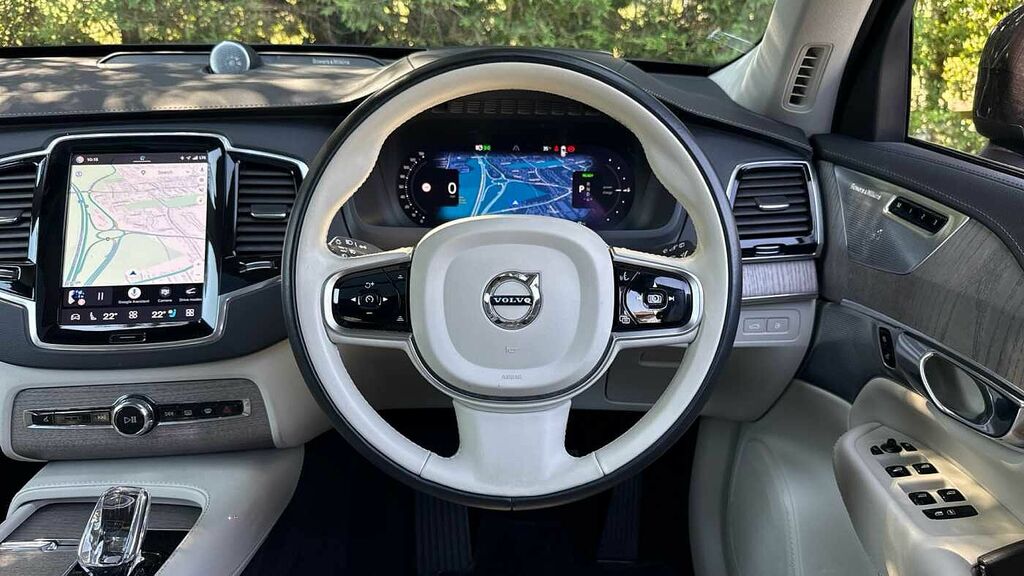 Volvo XC90 2.0 B5p 250 Plus Dark Awd Geartronic Silver #10