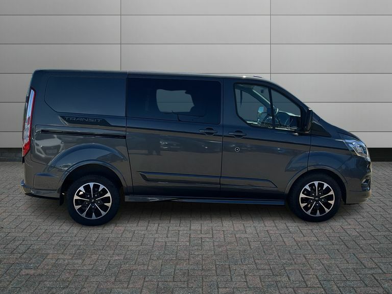 Ford Transit Custom 2.0 Ecoblue 170Ps Low Roof Dcab Sport Van VN23OFS Grey #5