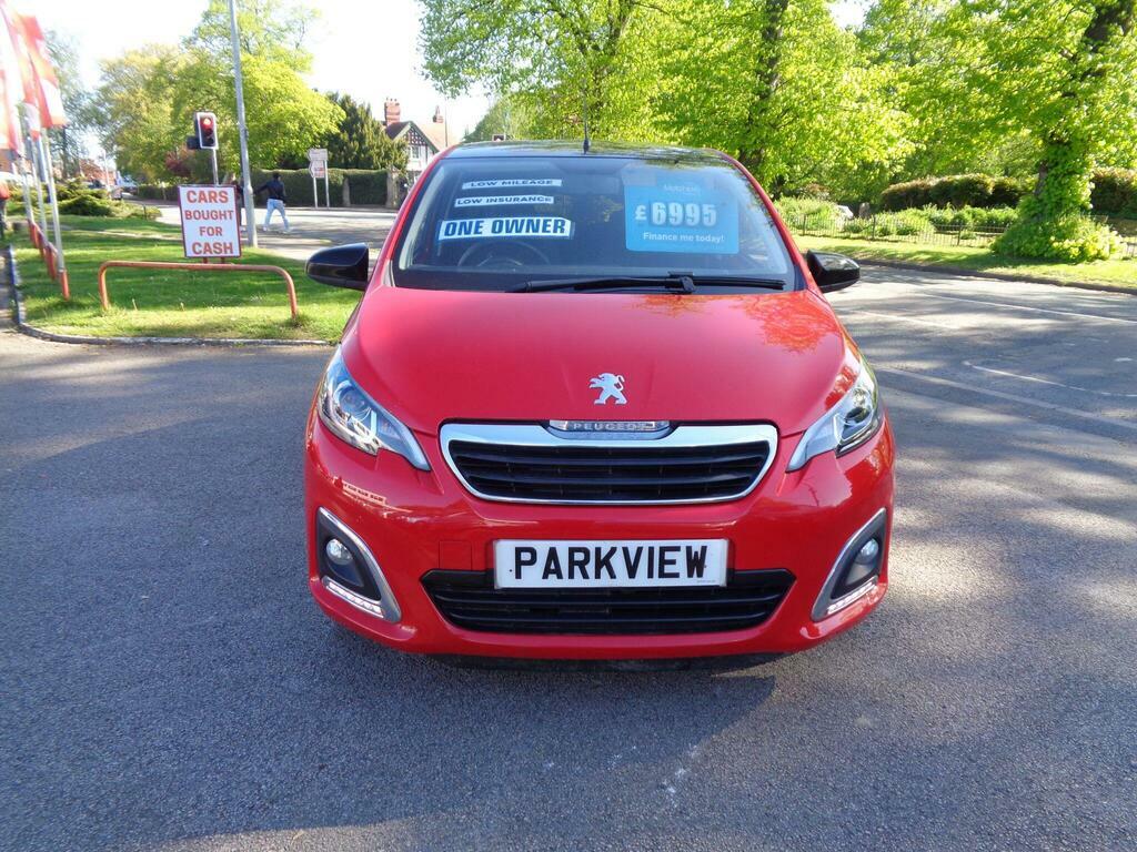 Peugeot 108 1.0 Allure Euro 6 Red #3