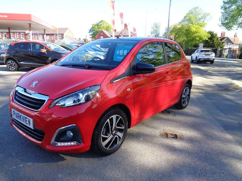 Peugeot 108 1.0 Allure Euro 6 Red #4