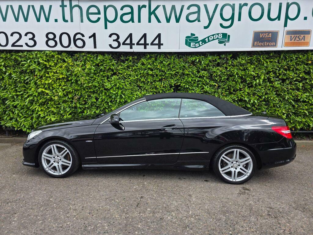 Mercedes-Benz E Class 3.0 E350 Cdi V6 Blueefficiency Sport Cabriolet G-t FP61XPD Black #4