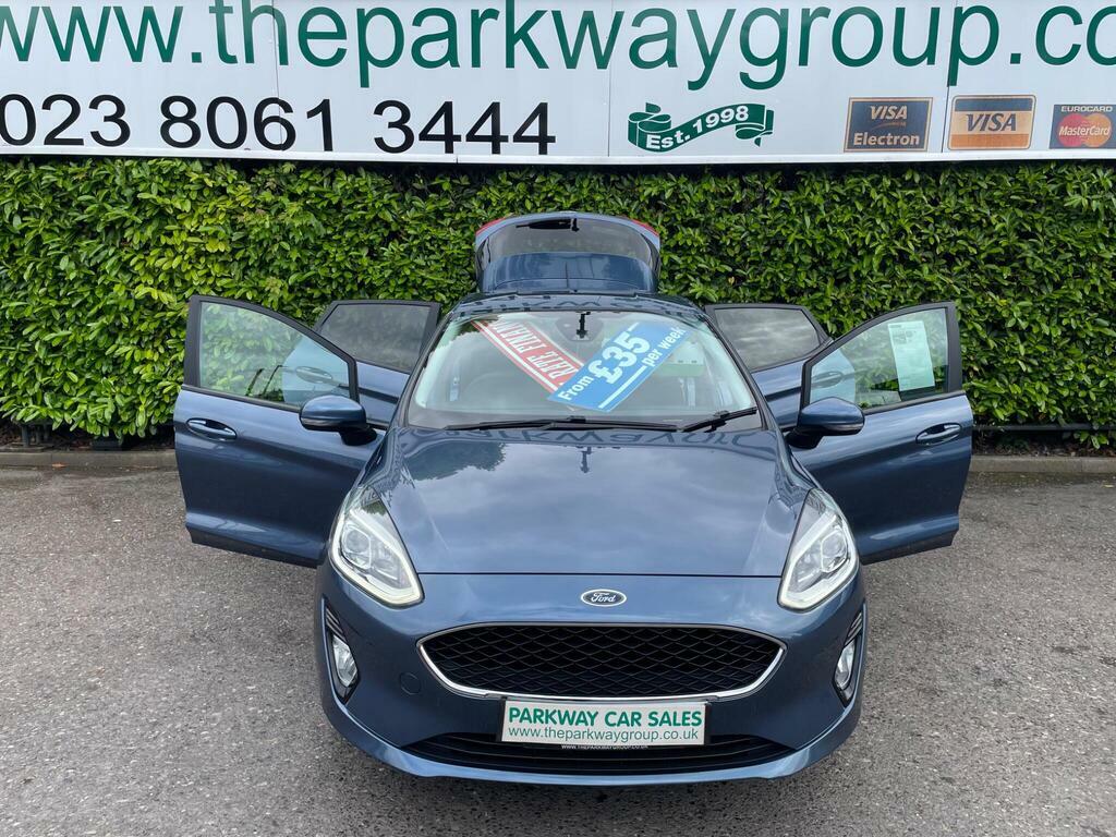 Ford Fiesta 1.0T Ecoboost Trend Euro 6 S S HT69ZYJ Blue #2