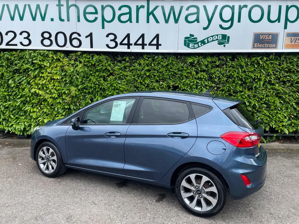 Ford Fiesta 1.0T Ecoboost Trend Euro 6 S S HT69ZYJ Blue #4