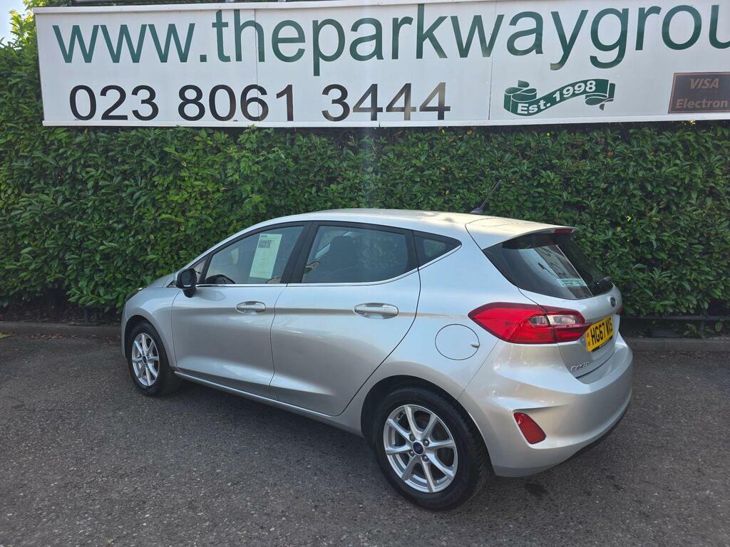 Ford Fiesta 1.0T Ecoboost Zetec Euro 6 S S HG67WXS Silver #4