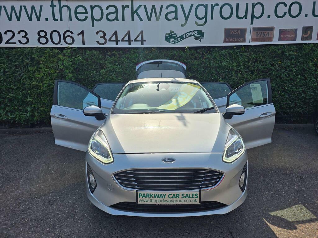 Ford Fiesta 1.0T Ecoboost Zetec Euro 6 S S HG67WXS Silver #2
