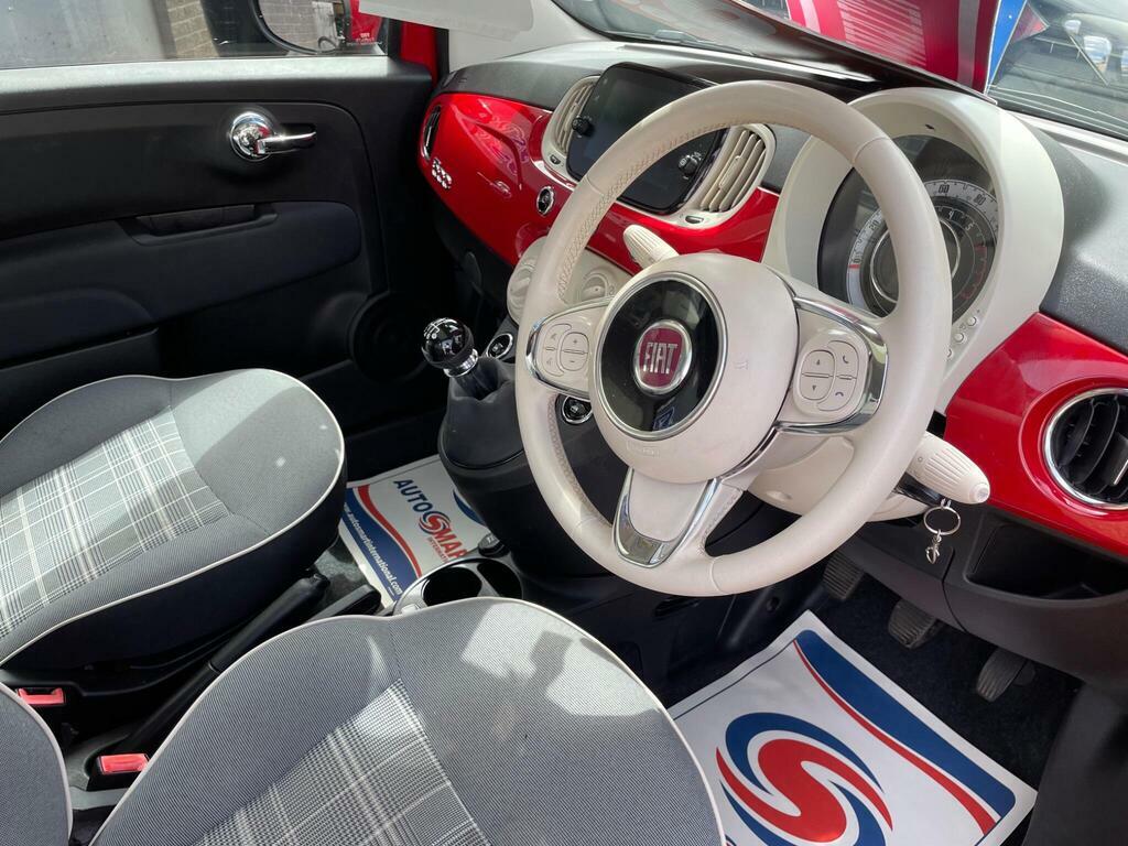 Fiat 500 Lounge Blue #8