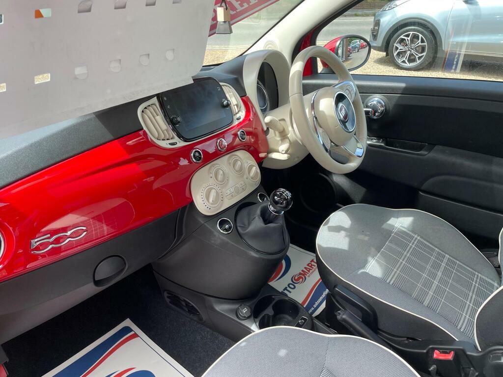 Fiat 500 Lounge Blue #10