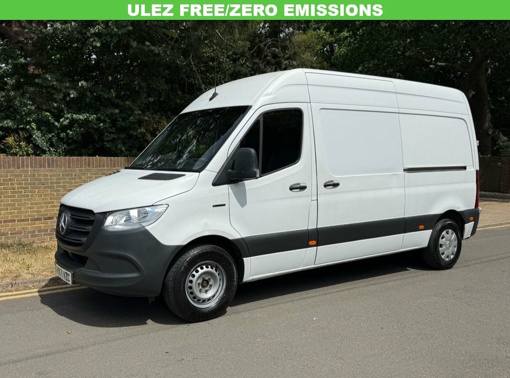 Mercedes-Benz eSprinter Esprinter Progressive Panel Van White #1
