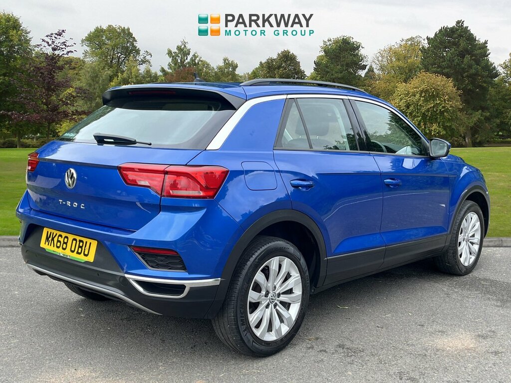 Volkswagen T-Roc T-roc Se Tdi MK68OBU Blue #4