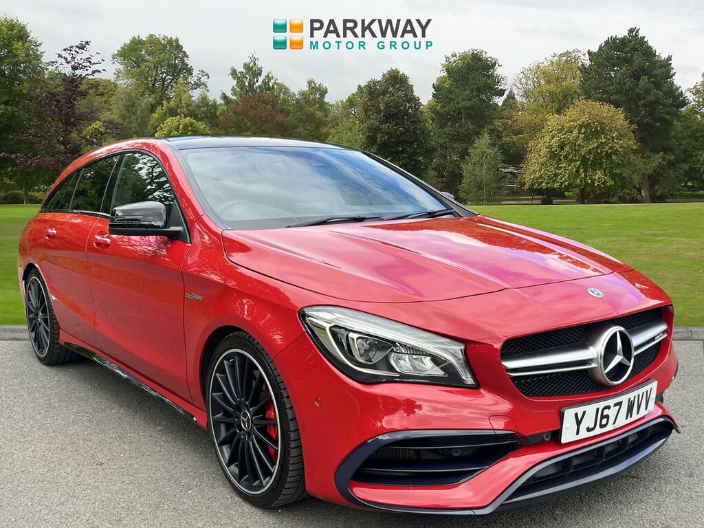 Mercedes-Benz CLA Class Amg Cla 45 4Matic Red